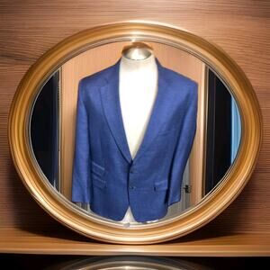 Paul Stuart Men's Sapphire Blue Blazer 42R $1,395